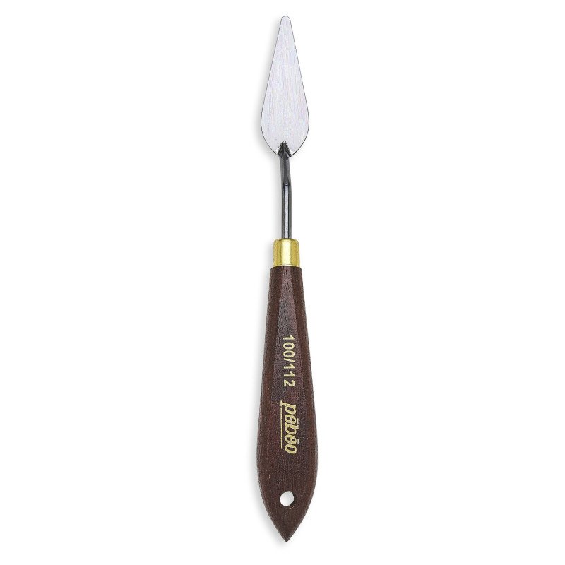 Pebeo Pointed Painting Knife with Wooden Handle - Ref 1009