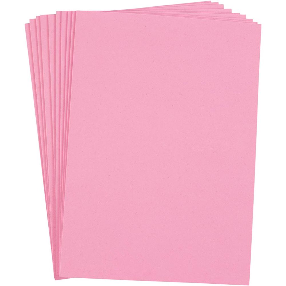 EVA Foam Sheets A4 - Rose (10 Pack)