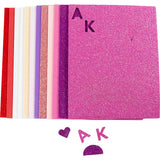 Foam Sheets Size 14x25cm - Purple/Pink Harmony (12 Sheets)