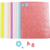 Foam Sheets Size 14x25cm Thickness 2mm - Pastel Colours (12 Sheets)