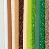 Foam Sheets Size 14x25cm - Nature Colours (12 Sheets)