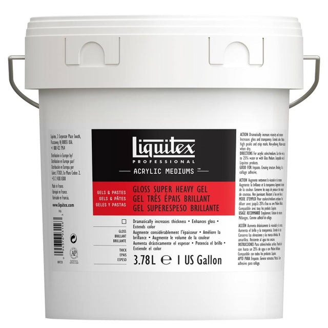 Liquitex Professional - Gloss Super Heavy Gel 3.78 Litres