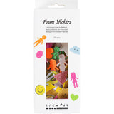 Foam Stickers - Geometry People Smileys 10-40mm (175 Pack)