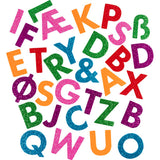 Foam Stickers 40mm - Letters Colourful (110 Pack)
