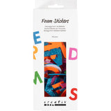 Foam Stickers 40mm - Letters Colourful (110 Pack)
