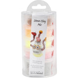 Stone Foam Clay Mix 100g - Red/Orange Harmony