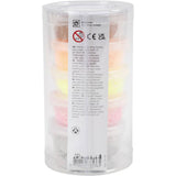 Stone Foam Clay Mix 100g - Red/Orange Harmony