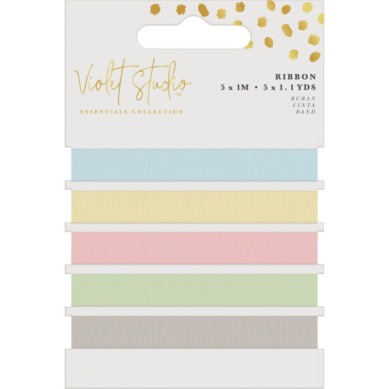 Violet Studios Ribbon Pack - Pastels (5 Pack)