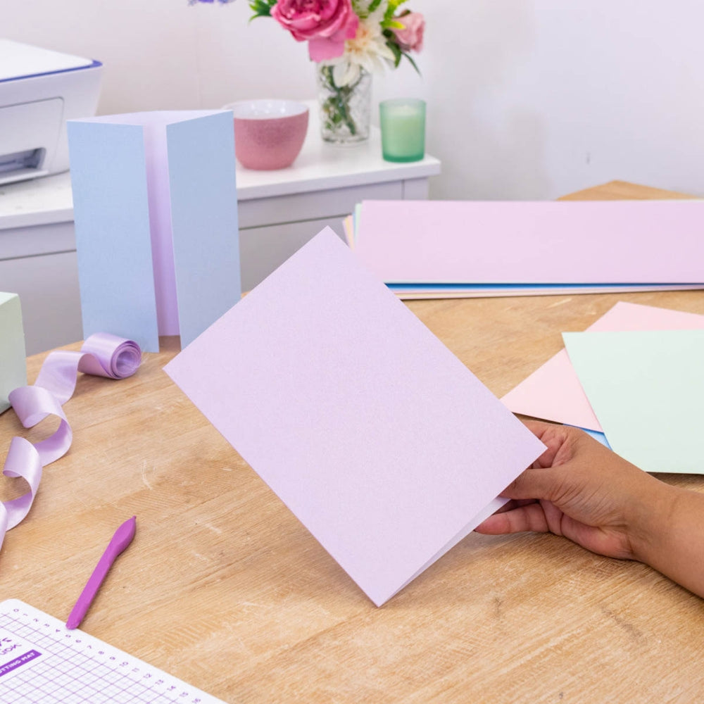 Centura Pearl Single Colour 10 Sheet Pack - Baby Blue