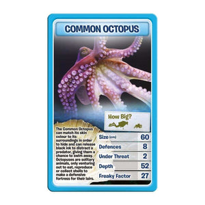 Top Trumps Creatures of the Deep Card Game