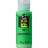 FolkArt Glow-in-the-Dark Acrylic 59ml - Green