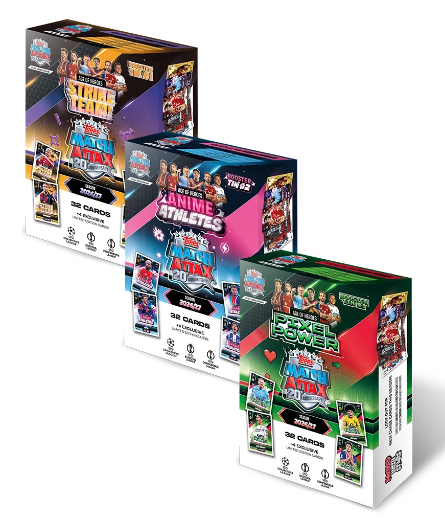 Topps UCC Match Attax 2026/27 Booster Tins (Assortment)