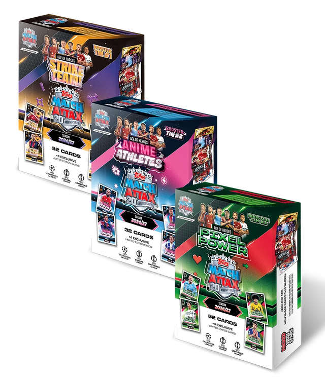 Topps UCC Match Attax 2026/27 Booster Tins (Assortment)
