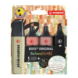 STABILO Boss Highlighters - NatureCOLORS (Pack of 4)