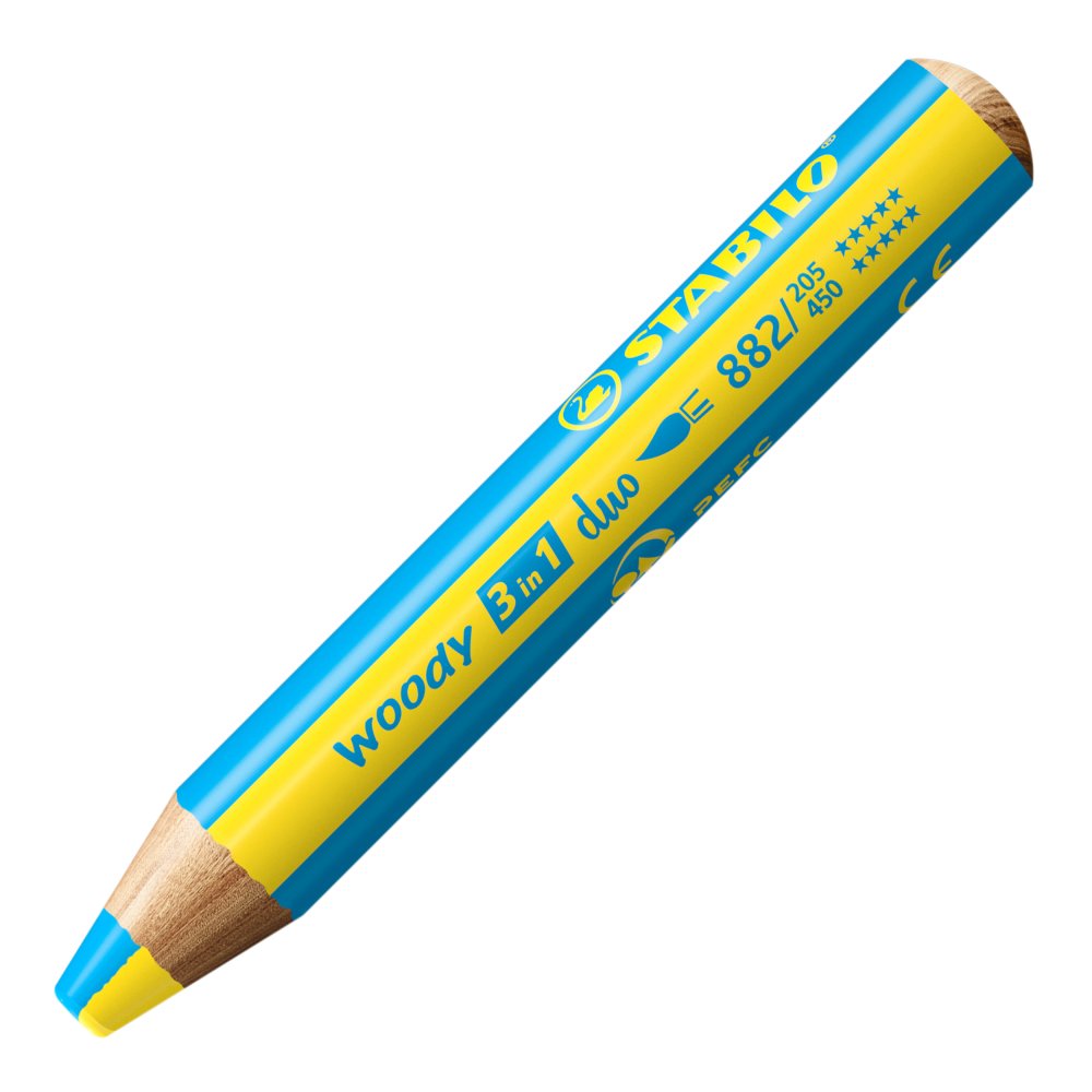STABILO Woody 3-in-1 Duo Multi-Talented Pencil (10 Pack)