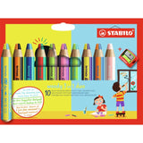 STABILO Woody 3-in-1 Duo Multi-Talented Pencil (10 Pack)