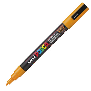 uni Posca Marker PC-3M Fine Bullet Tip Paint Marker Bright Yellow