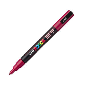Posca Marker PC-3M Dark Red Bullet Tip Paint Marker
