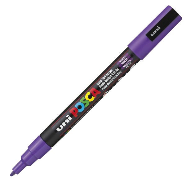 Posca Marker PC-3M Fine Bullet Tip Paint Marker Violet