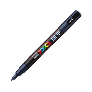 uni Posca Marker PC-3M Fine Bullet Tip Paint Marker Navy Blue