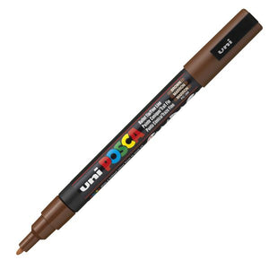 Posca Marker PC-3M Fine Bullet Tip Paint Marker Brown