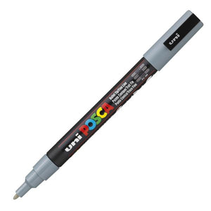 Posca Marker PC-3M Fine Bullet Tip Paint Marker Grey