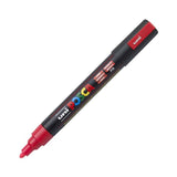 uni Posca PC-5M Medium Bullet Tip Paint Marker Fluorescent Red
