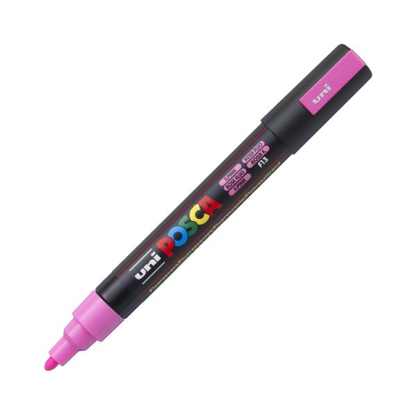 Posca PC-5M Medium Bullet Tip Paint Marker Fluorescent Pink