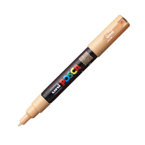 uni Posca PC-1M Extra Fine Bullet Tip Paint Marker Light Orange