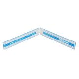 Helix Oxford Cyber Eco 30cm Folding Ruler Matrix