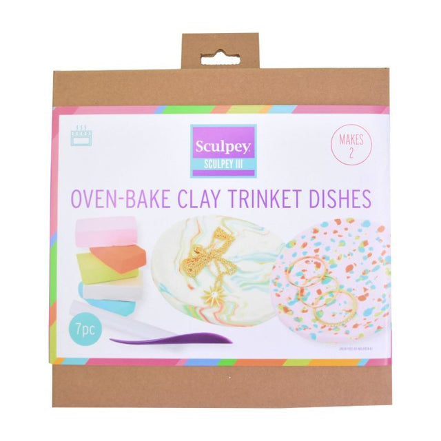 Sculpey III Kit - Oven Bake Trinket Dishes