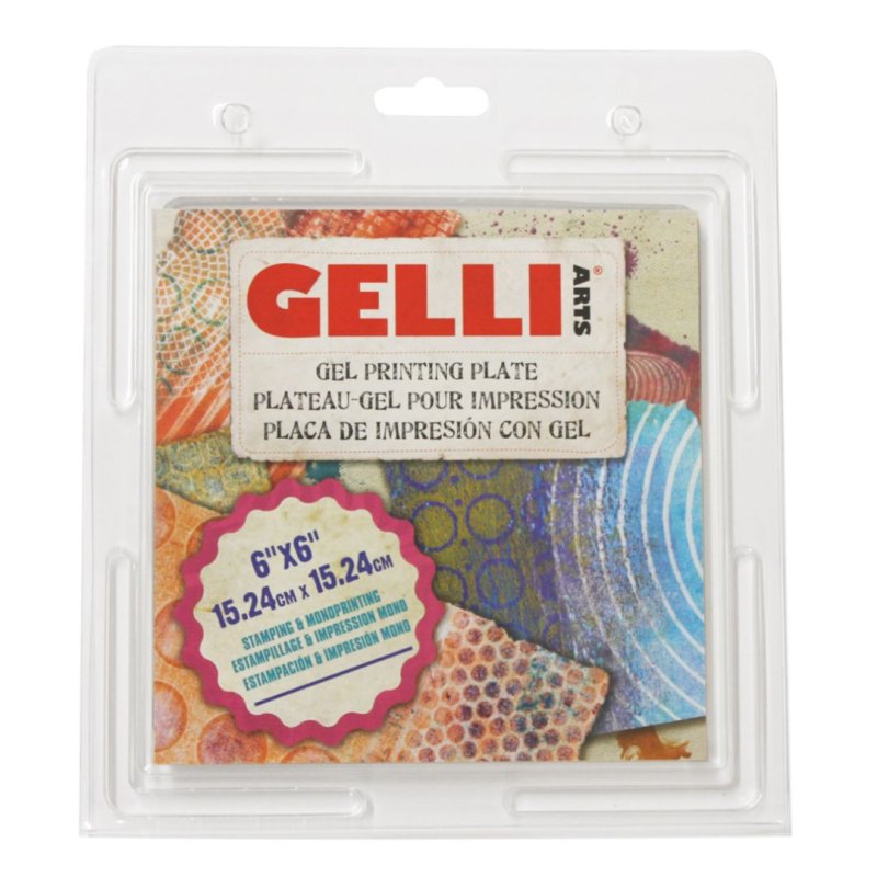 Gelli Art Printing Plate - 6 inch x 6 inch