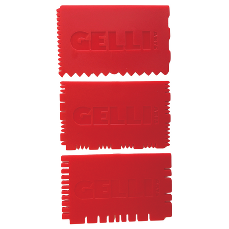Gelli Arts Plate Mini Printing Tools - Combs