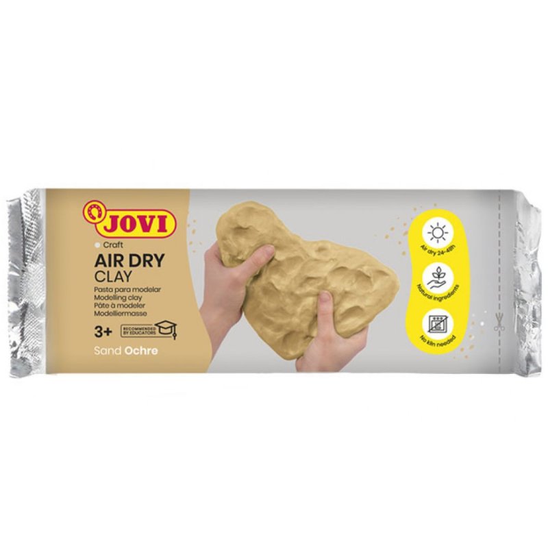 Jovi Air Dry Clay Bar 250g - Sand Ochre