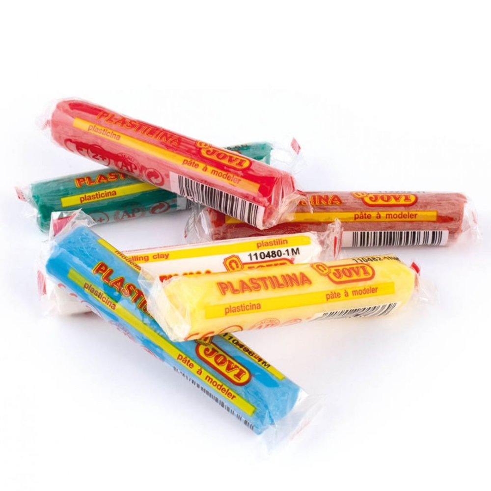 Jovi Plastilina Box 15g - Neon Colours (6 Pack)