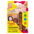 Jovi Plastilina Box - Assorted Multicultural 15g (6 Bars)