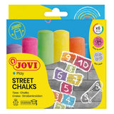 Jovi Jumbo Street Chalks (Case Of 6 Assorted Colours)