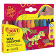 Jovi Wax Crayons Jumbo Set (12 Assorted Colours)