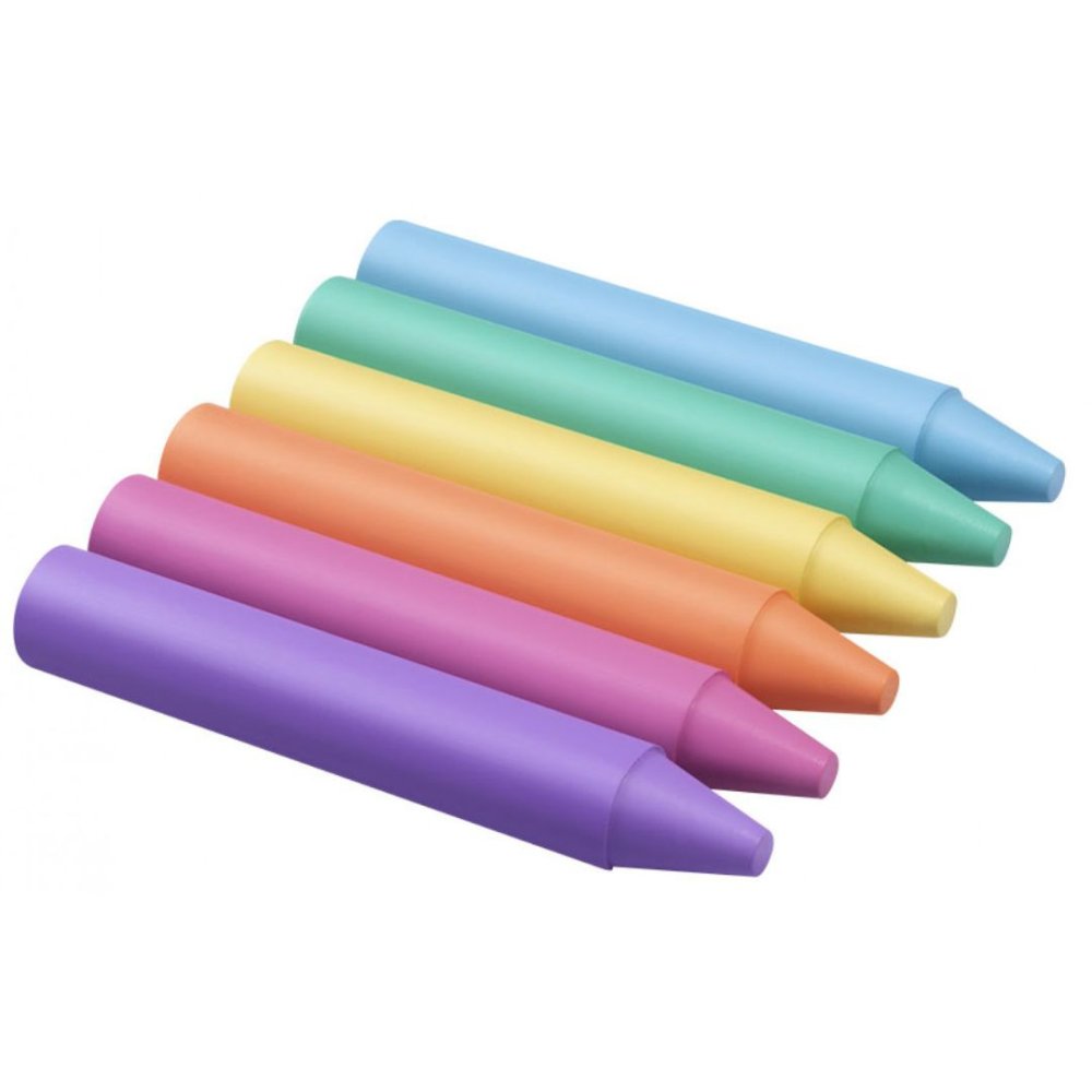 Jovi Jumbo Jar Wax Crayons - Pastel (60 Pack)