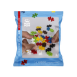 Package of Plus-Plus building set with colorful puzzle pieces on a white background