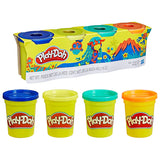 PlayDoh Pack Classic Colours 4oz Tubs - 4 Pack (Assortment)