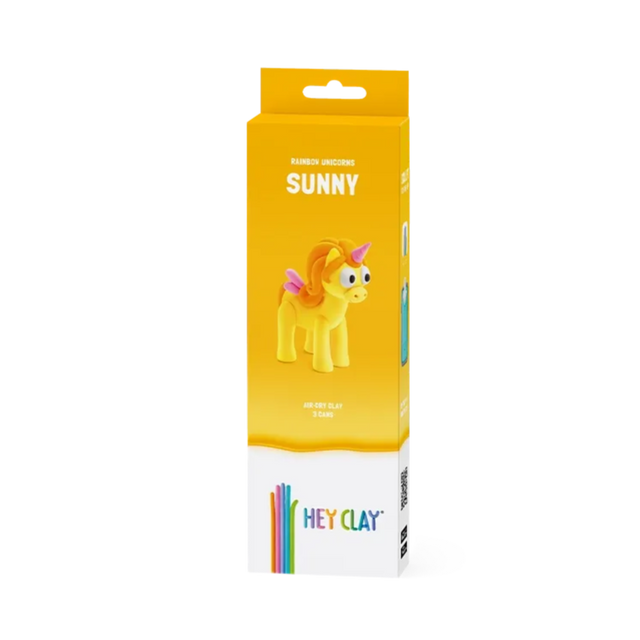 Hey Clay - Rainbow Unicorn: Sunny (3 Cans)