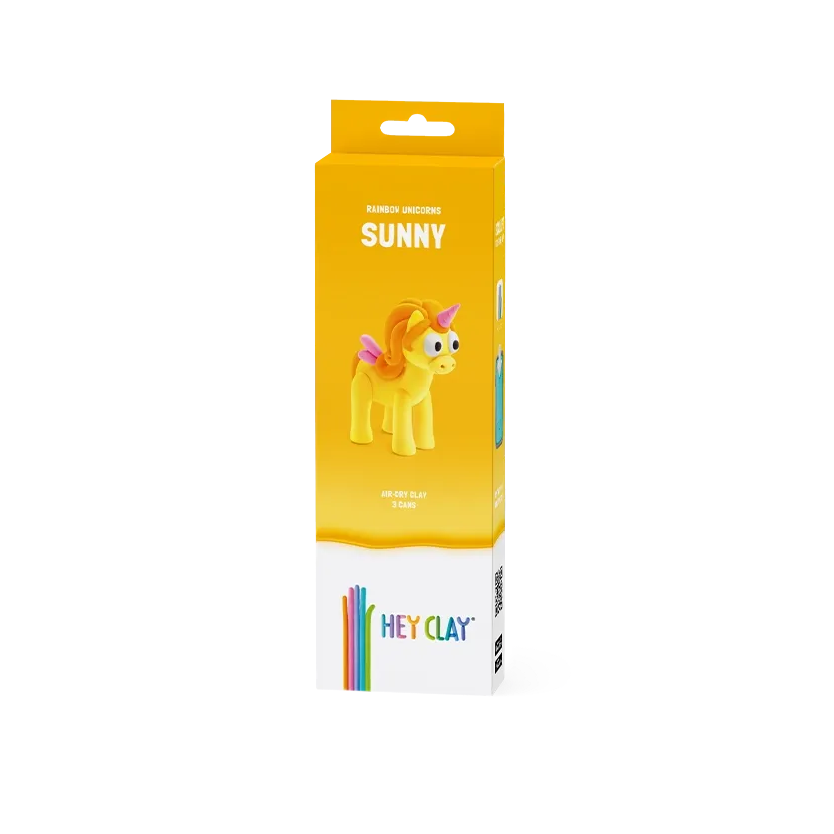 Hey Clay - Rainbow Unicorn: Sunny (3 Cans)