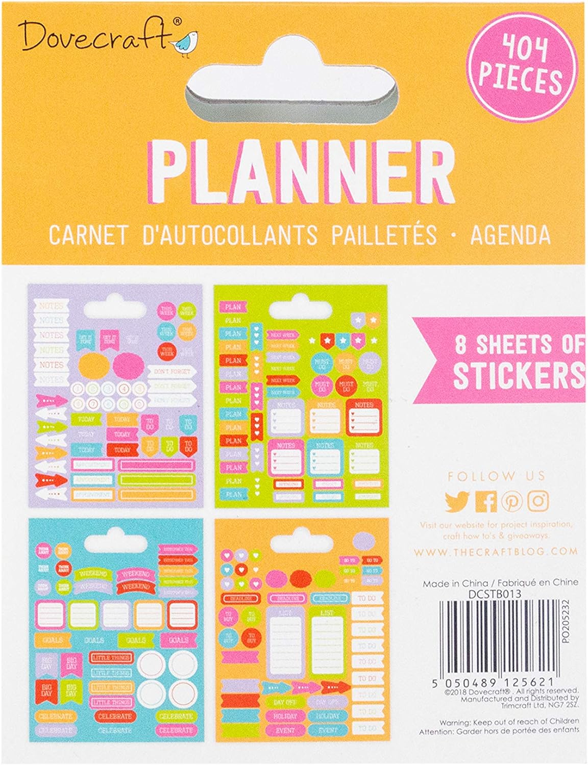Dovecraft Sticker Book - Planners