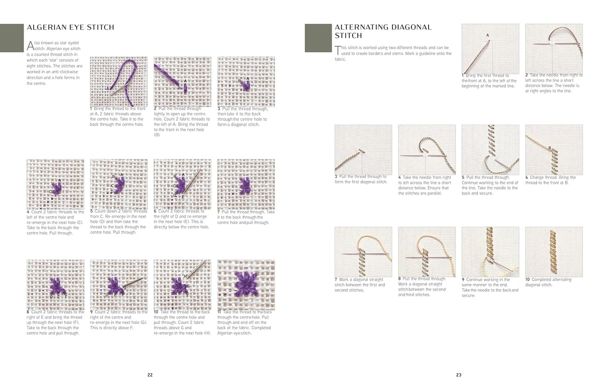 The Complete A-Z of Embroidery Stitches Book