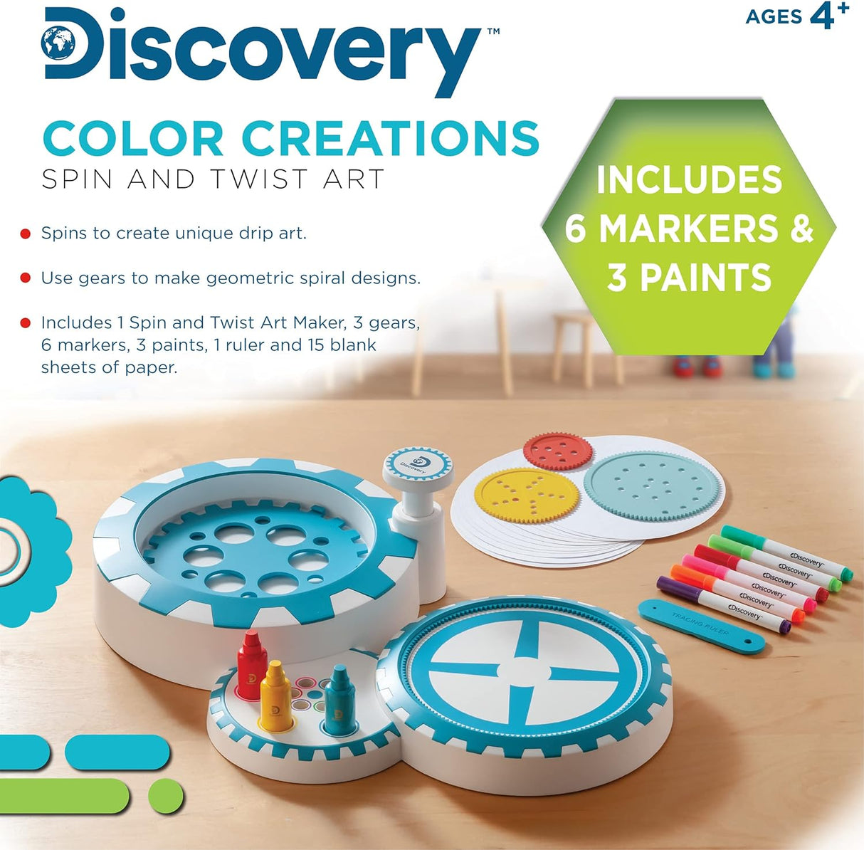 Toy Spin and Twist Art Color Creations