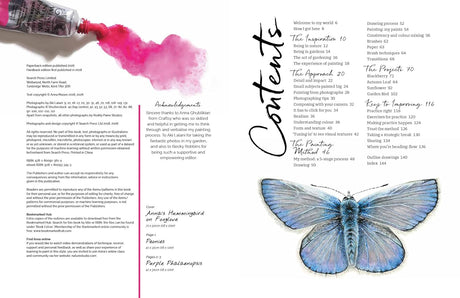 Anna Manson's Watercolour World Softcover Book