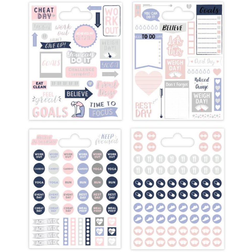 DC Planner Health - Sticker Book