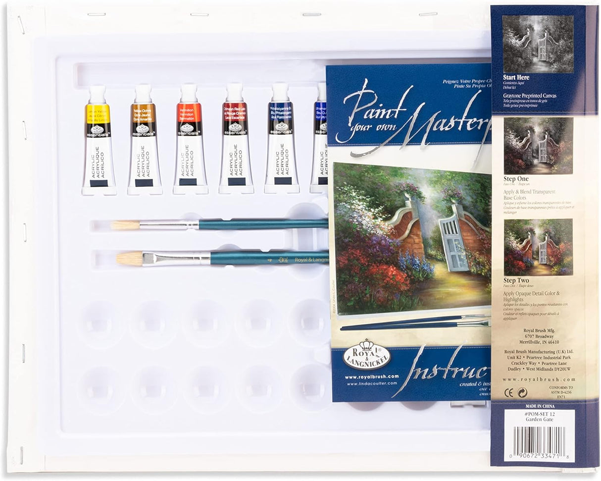 Paint Your Own Masterpiece Set - Garden Gate