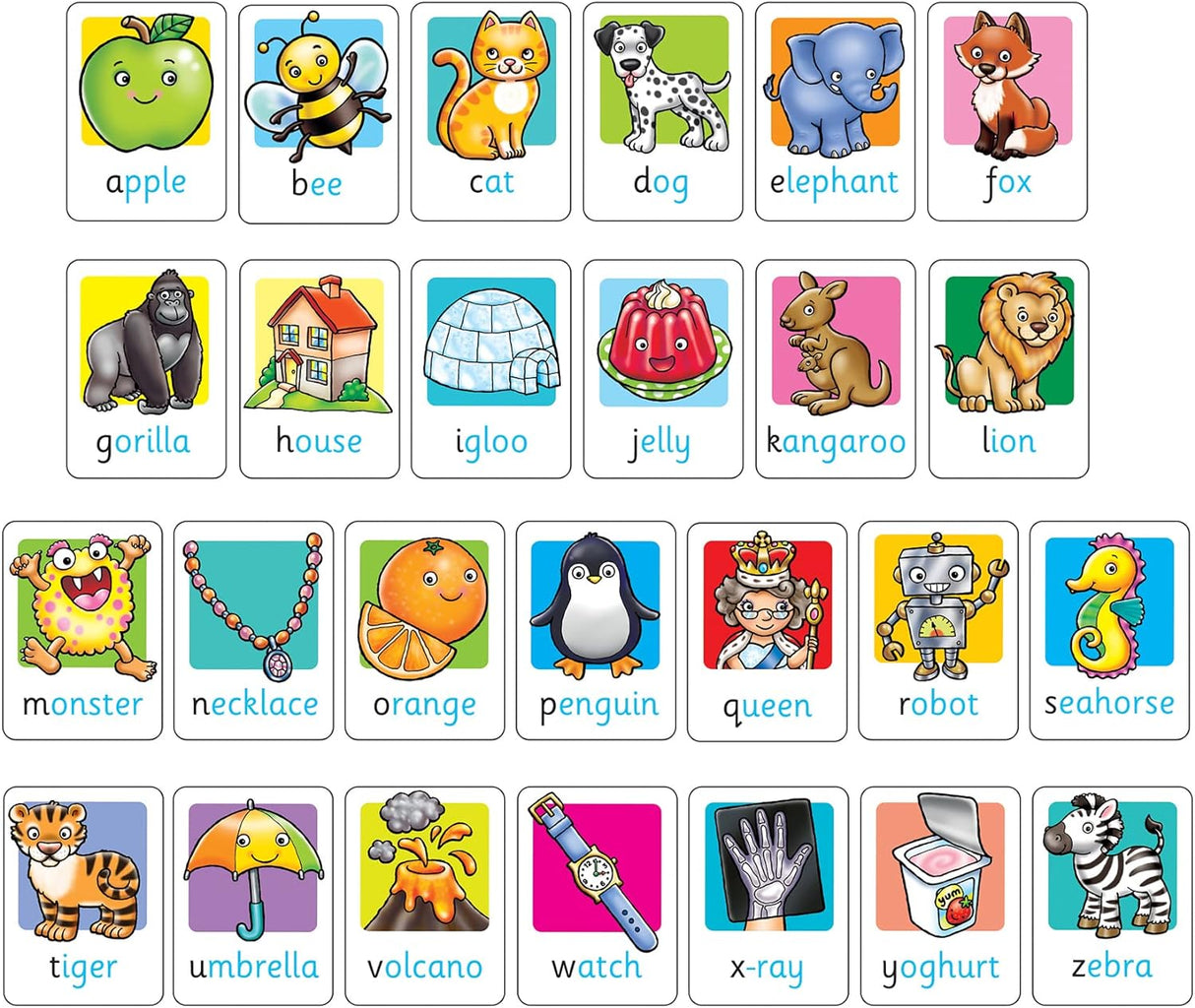 Orchard Toys Alphabet Flashcards Game